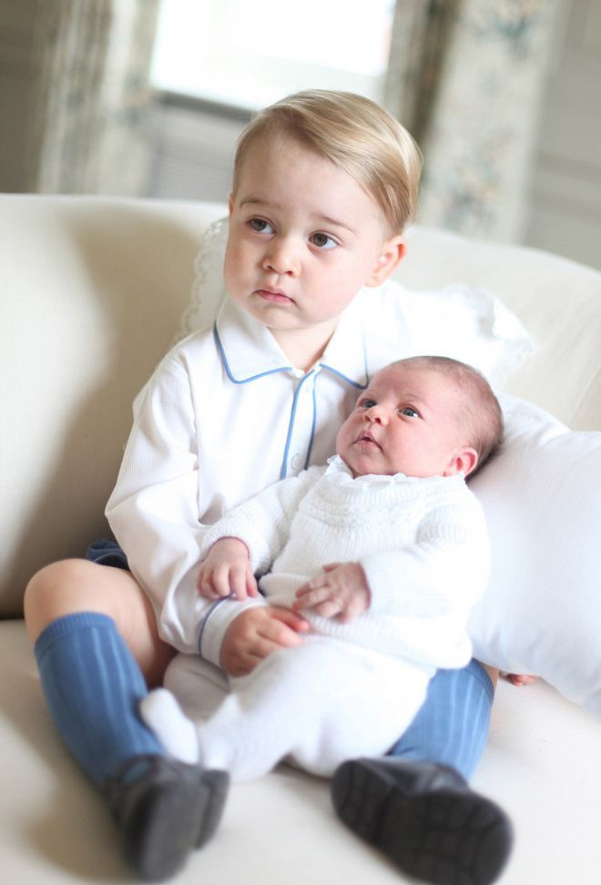 Princezna Charlotte a princ George