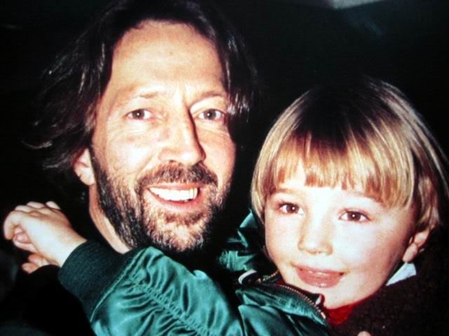 Eric Clapton se svým synem