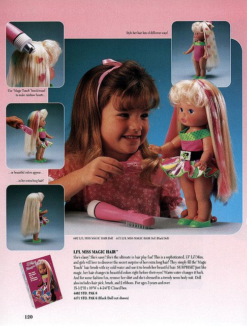 25 nejoblíbenějších dívčích hraček z 90. let