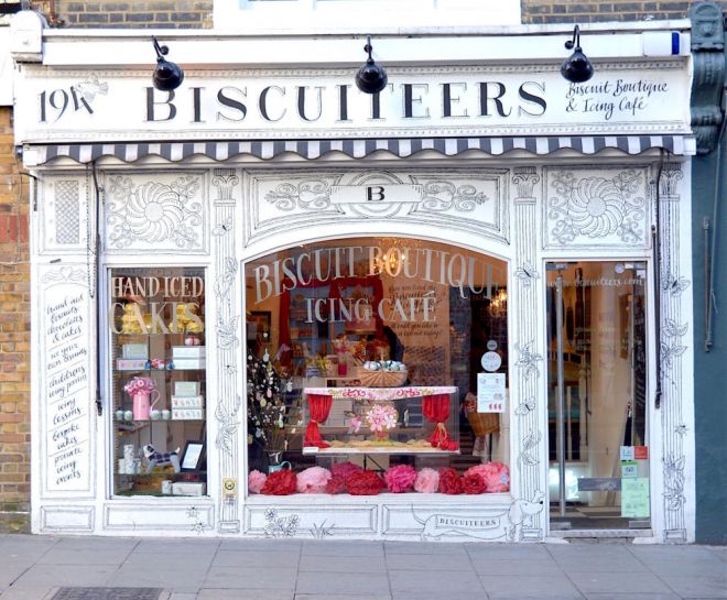 مقهى الحلويات Biscuiteers Boutique و Icing Café