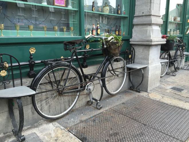 والآن تزين مدينة دبلن (أيرلندا) هذا الاهتمام بركوب الدراجات.