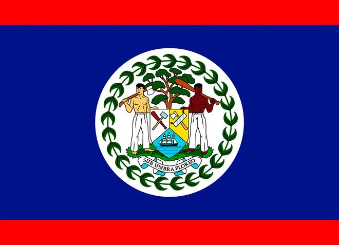 Vlajka Belize
