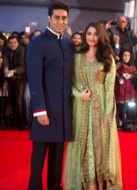 Aishwarya Rai със съпруга си Abhishek Bachchan