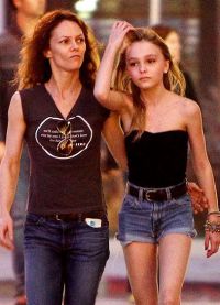 Lily-Rose Melody Depp a její matka Vanessa Parady