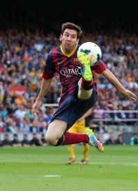 Lionel Messi na hřišti