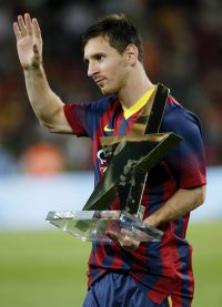 Lionel Messi s další trofejí