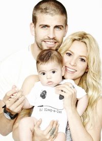 Shakira s rodinou