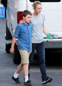 Vanessa Parady se svým synem, Jackem Christopherem