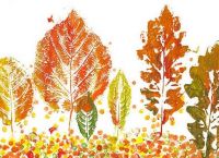 Детски рисунки по темата на есента 6