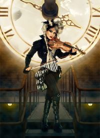 فتاة steampunk 9