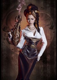 فتاة steampunk 2