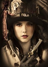 فتاة steampunk 3