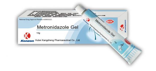 metronidazolové gely pro použití
