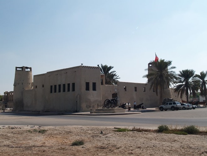 Starobylá pevnost Umm al-Kaivain