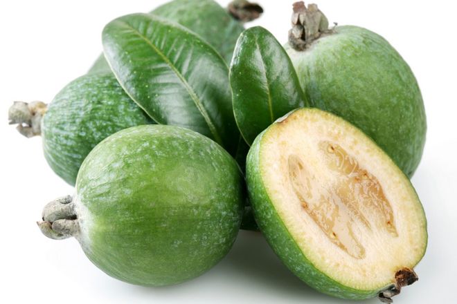 当feijoa成熟时