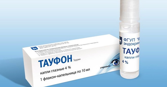 Oční kapky Taufon - škod a přínosů, pravidla drogy