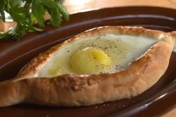 khachapuri لوصفة ادرينية