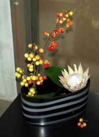 Ikebana الخريف مع يدي 12