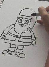 Jak nakreslit Santa Clause