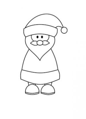 Jak nakreslit Santa Claus 21