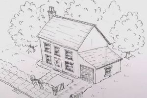 jak nakreslit dům 23