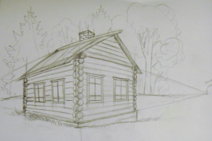 jak nakreslit dům 11
