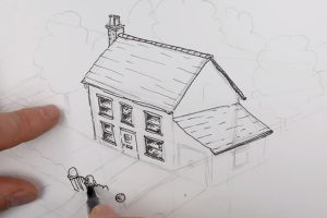 jak nakreslit dům 21