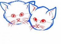 как да нарисувате котка за деца 4