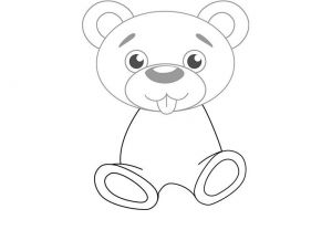 jak nakreslit medvěd 4