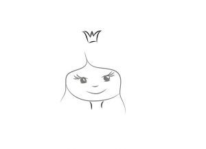 как да нарисувате принцеса 3