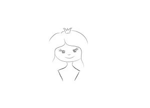 как да нарисувате принцеса 5