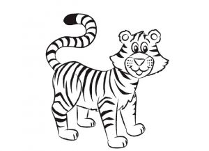 Jak nakreslit tygra 19