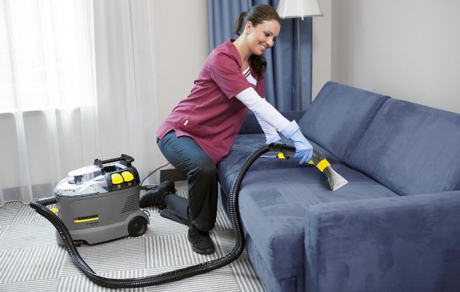 как да почистите масления диван