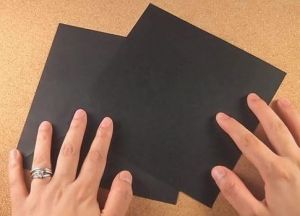 Как да направите кунай от хартия 1