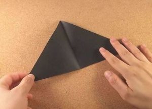 Как да направите кунай от хартия 5