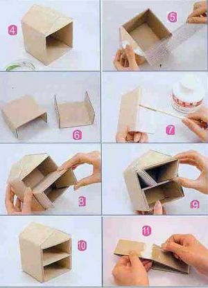 Как да направите ковчеже на хартия5