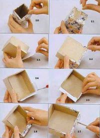 Как да направите ковчеже на хартия7
