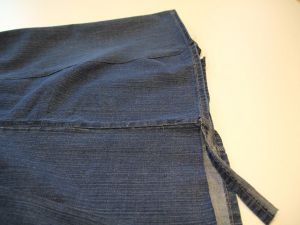 كيفية خياطة تنورة من jeans19