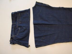 كيفية خياطة تنورة من jeans3