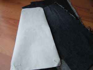 كيفية خياطة تنورة من jeans32