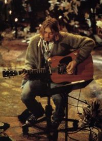 Kurt Cobain na koncertě