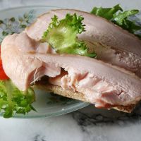 vařené kuřecí prsa kalorie obsah
