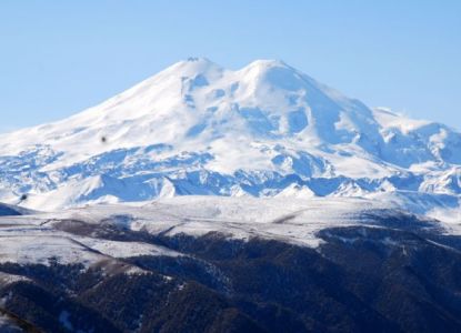 Kavkazské hory Elbrus1