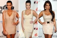 postava Kim Kardashian před a po plastech