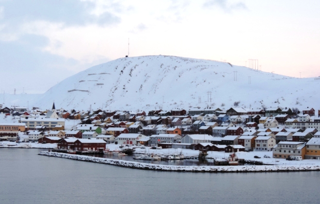 عرض من Kirkenes من البحر