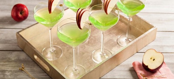 Koktejl Apple martini