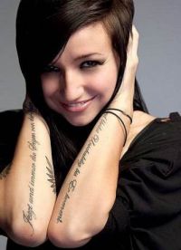 krásný nápis tetování 6