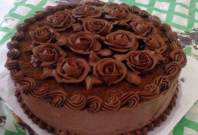 Jak krásně vyzdobit čokoládový dort s čokoládou