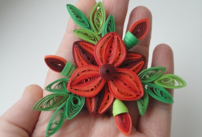 Quilling رأس السنة في Crafts13