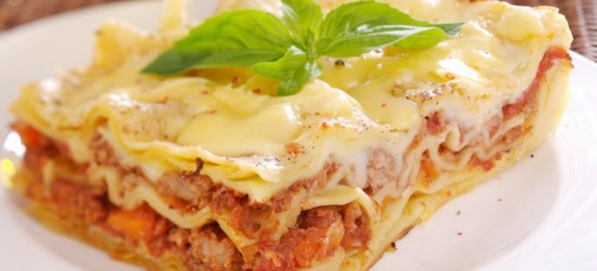 Лазаня - най-добрите рецепти рецепти за тестени изделия и сос за италиански ястия
